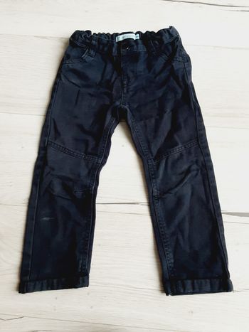 Vêtement garçon pantalon bleu Gémo 3 ans