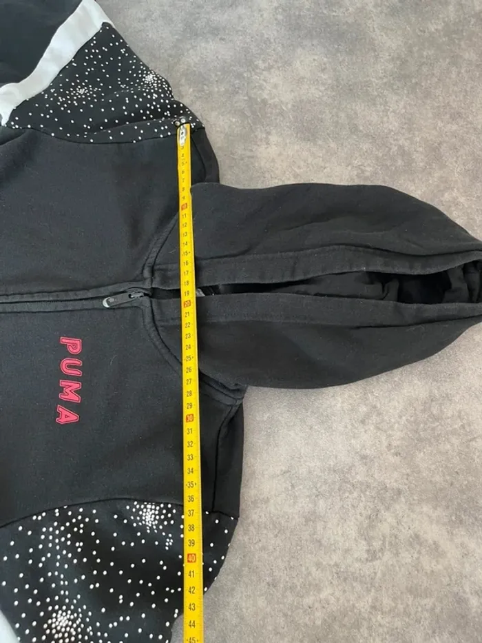Veste à capuche zip Puma - photo numéro 5