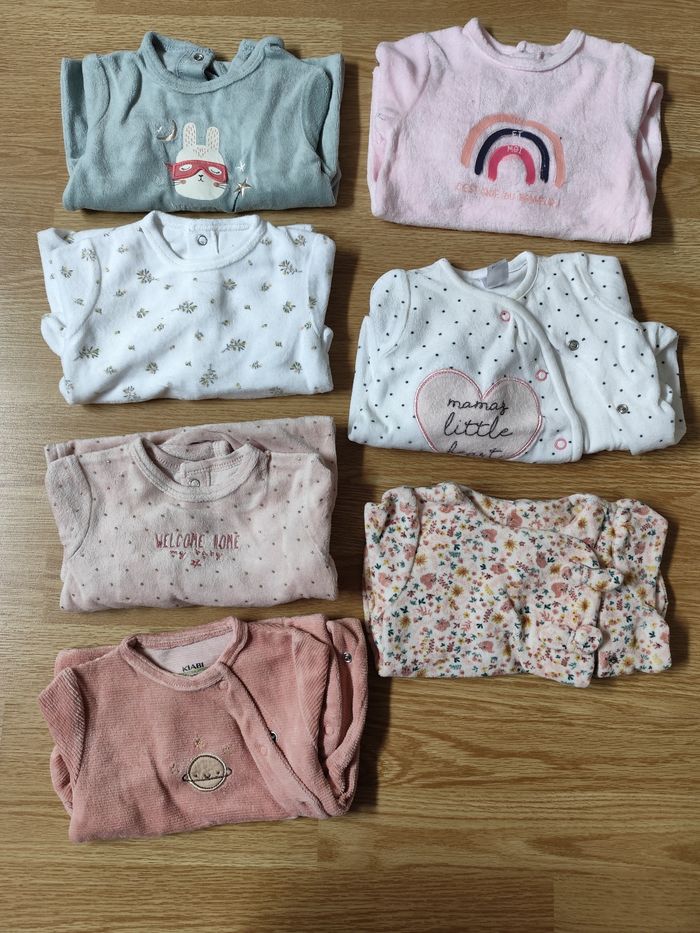 Pyjamas bébé fille 3 mois
