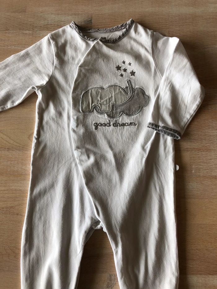 Pyjama léger blanc mixte Obaibi - photo numéro 2