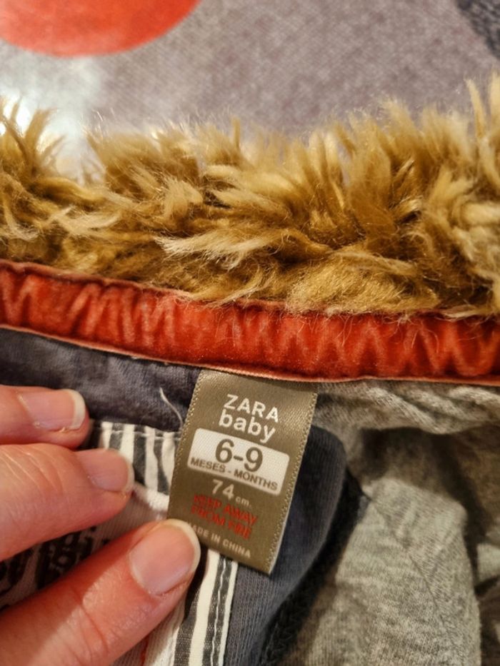 Veste zippé bébé garçon 👦 6/9 mois - photo numéro 4