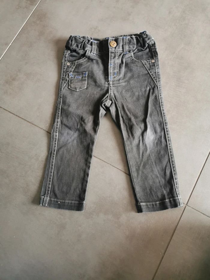 Jean noir Kidkanai 18 mois
