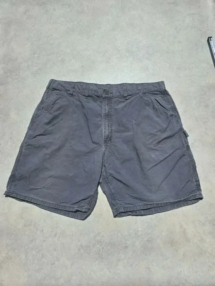 Short Carhartt W46 FR56 gris Homme Men SHO092 - photo numéro 2