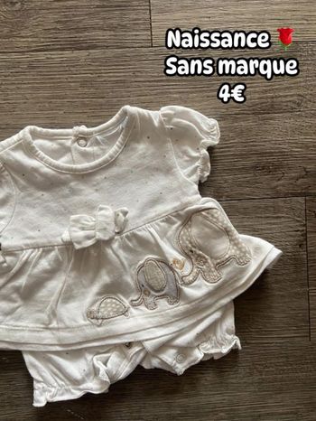 Combinaison 🌹 Naissance 🌹 Sans marque