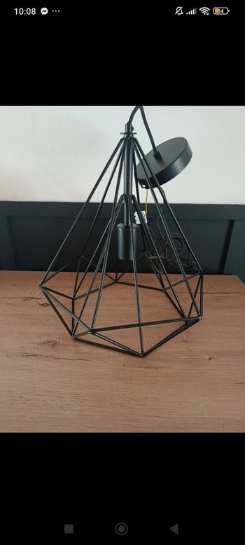 Suspension industrielle diamant