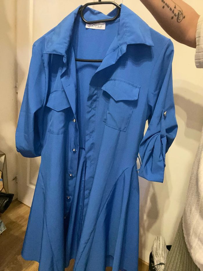 Robe tunique bleu neuf - photo numéro 2