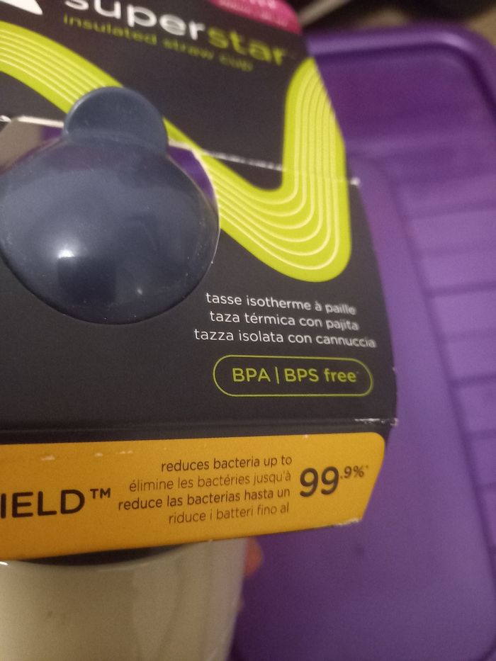 Gourde neuve bébé  260 ml sans BPA joli dessin - photo numéro 4