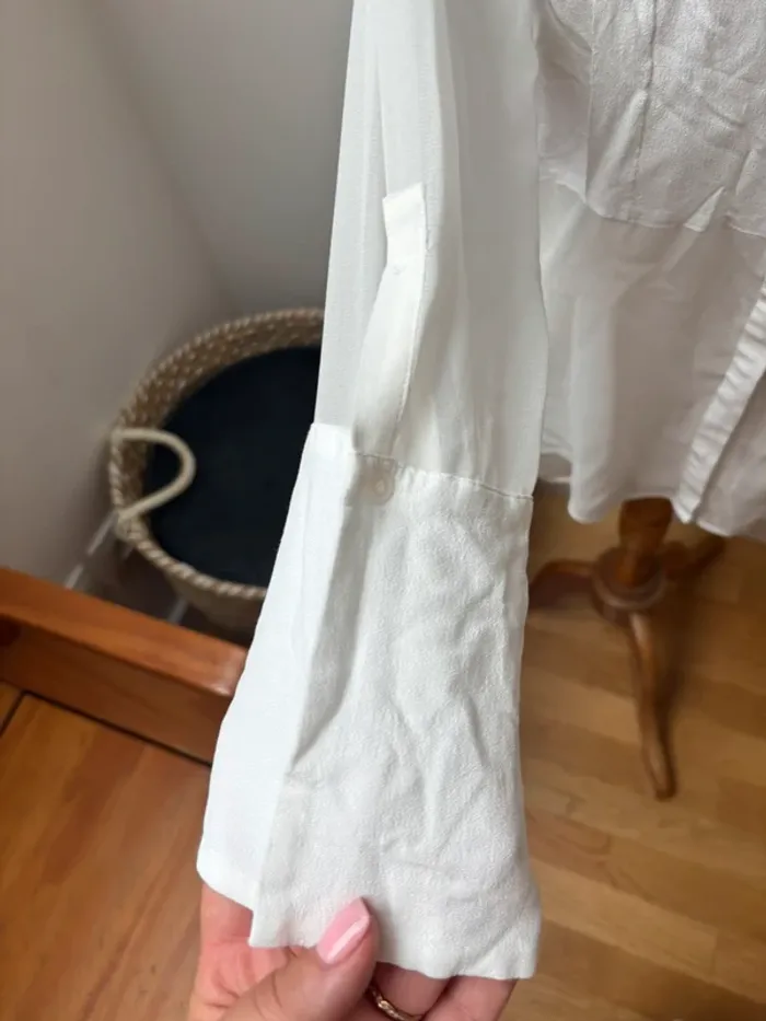 🤍 Blouse blanche Claudie Pierlot – T38 - photo numéro 8