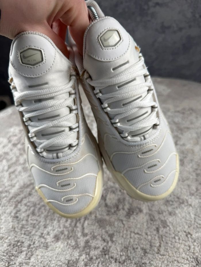 Nike Air Max Plus TN 1 White Pure Platinium - White - photo numéro 13