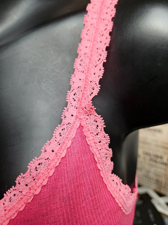 Hollister débardeur rose taille M - photo numéro 3
