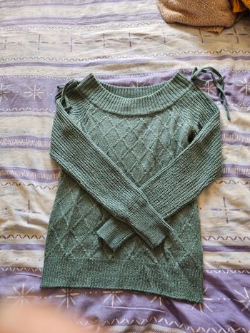 Pull vert d'eau bonprix