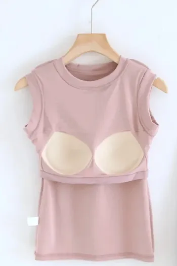Top brassiere rembourrée intégrée