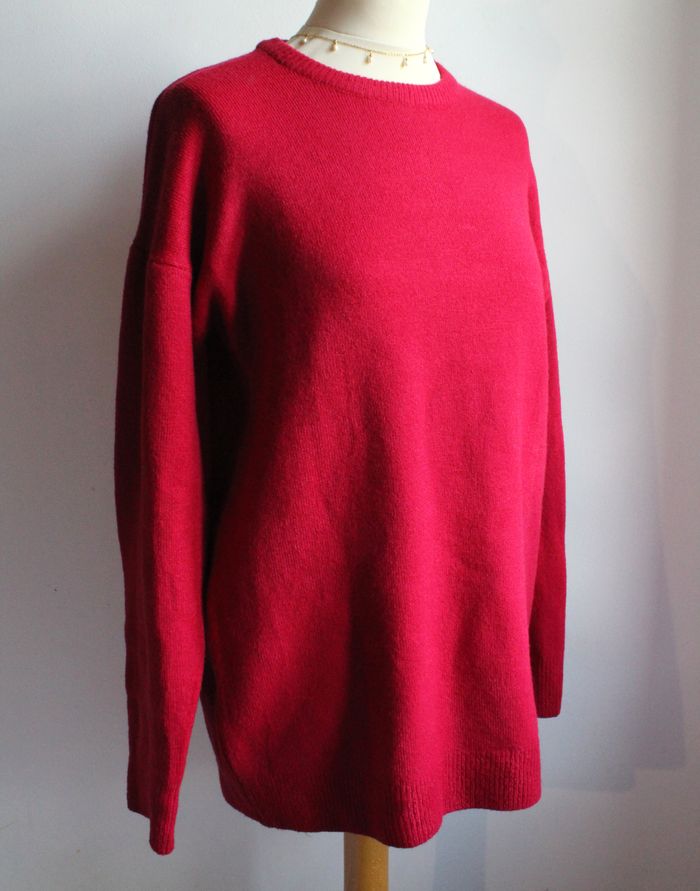 Pull framboise oversize Jennyfer - photo numéro 2