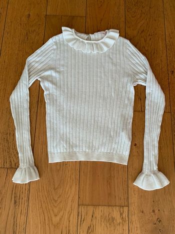 Pull laine écru Camaïeu taille S