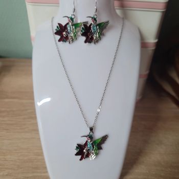 Collier + boucle d oreille