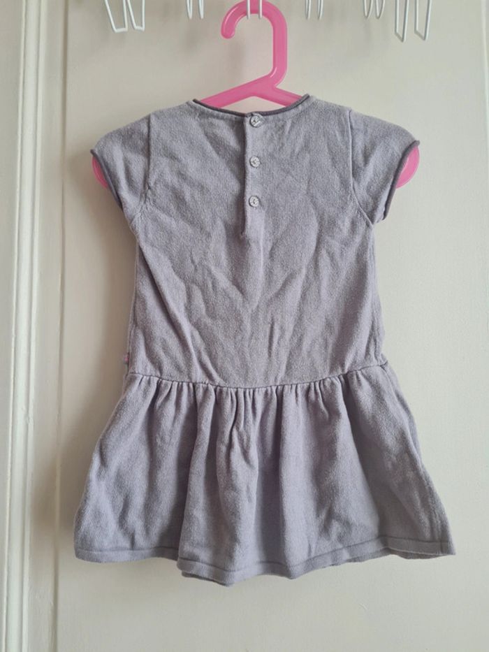 Robe hiver grise Obaibi taille 18 mois - photo numéro 2
