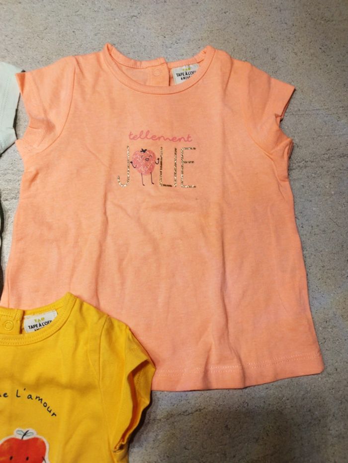 Lot de 3 t-shirts manches courtes - photo numéro 3