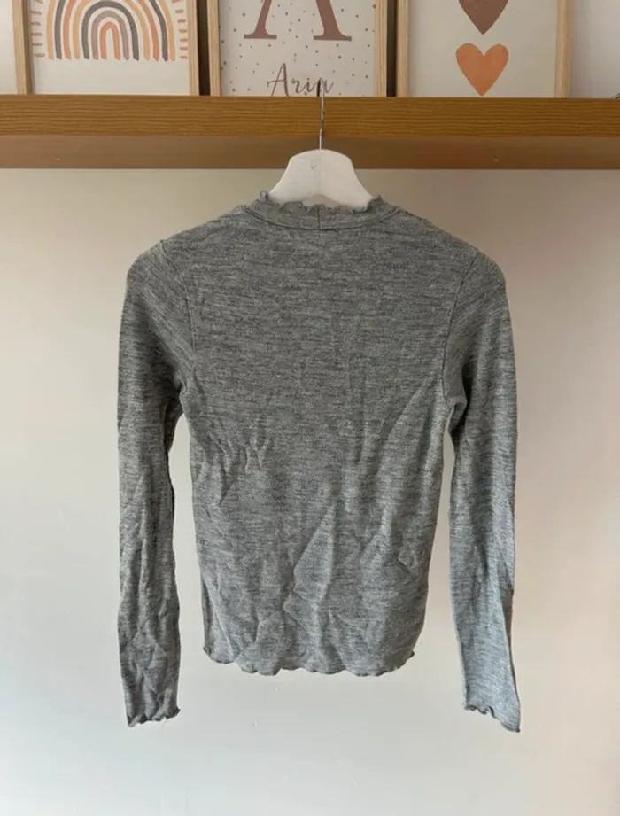 Haut longues manches Stradivarius taille S - photo numéro 2