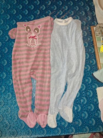 Lot pyjama 12 mois
