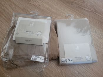 2 draps housse 70x140 neufs