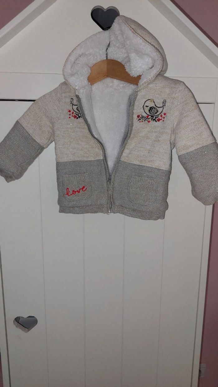 Lot de 2 gilets Orchestra fille 3 mois 60 cm - photo numéro 6