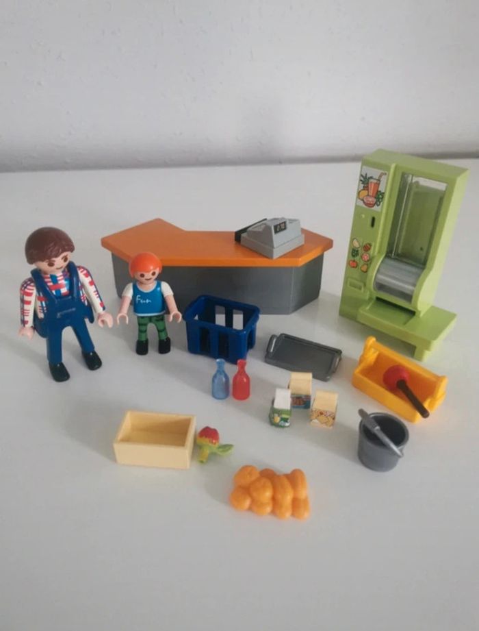 Playmobil 4327 boutique et matériel d entretien