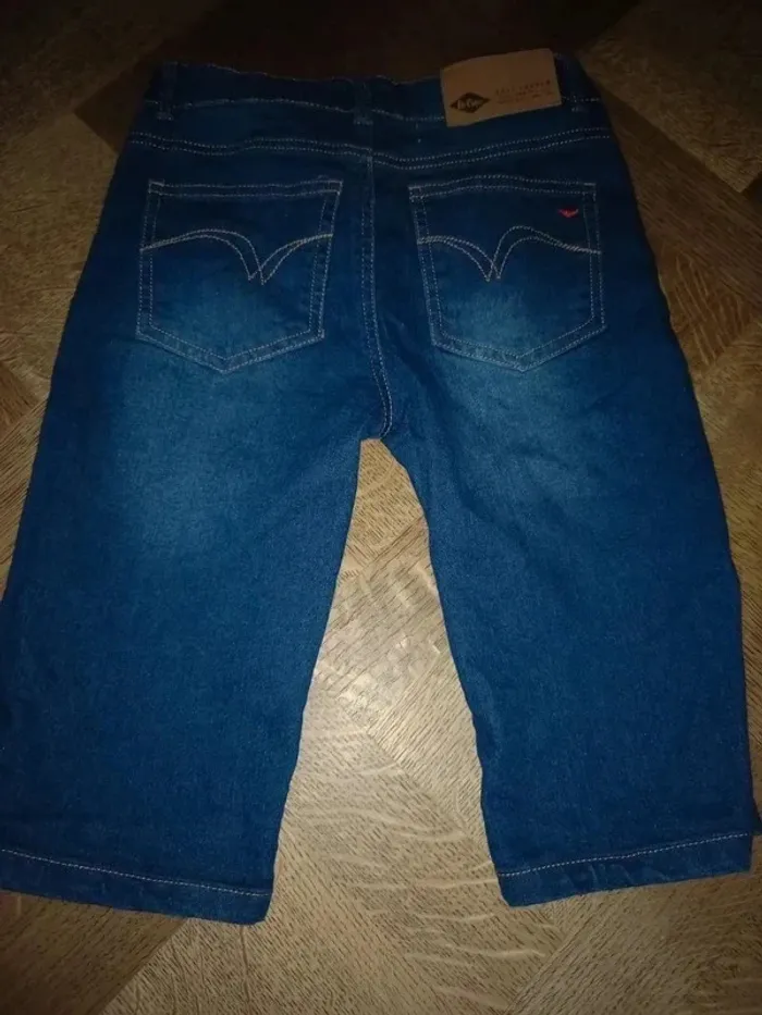 Short Lee Cooper en jean 10 ans - photo numéro 3