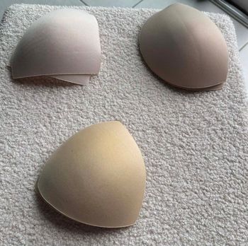 lot de 6 coques de rembourage pour soutien gorge ou brassière