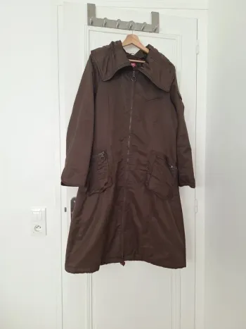 Doudoune longue Phildar – Taille 40 – Marron