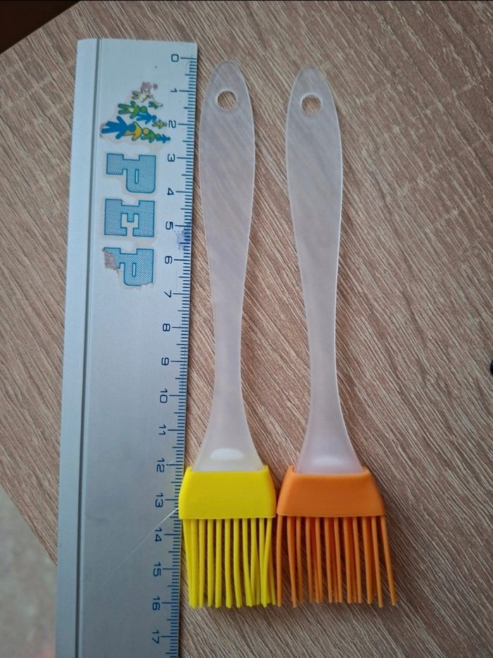 Lot de 2 pinceaux en silicone - photo numéro 2