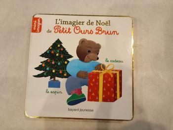 Livre l'imagier de Noël
