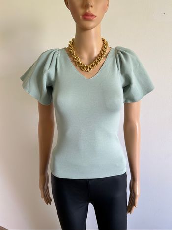 Haut vert neuf à manches courtes Vero Moda taille XS (valeur 30€)