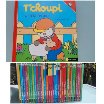 Livre T'choupi, l'ami des petits, tome 55 🐖 T'choupi va à la ferme 🐑