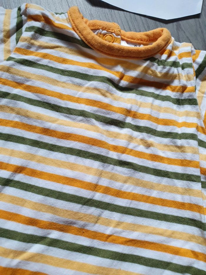 Combinaison été barboteuse garçon naissance - photo numéro 2