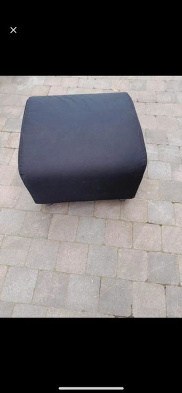 Pouf  noir