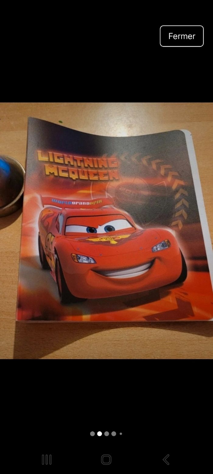 Classeur cars petit format - photo numéro 2