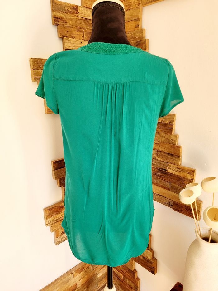 Blouse manches courtes Camaieu - photo numéro 2