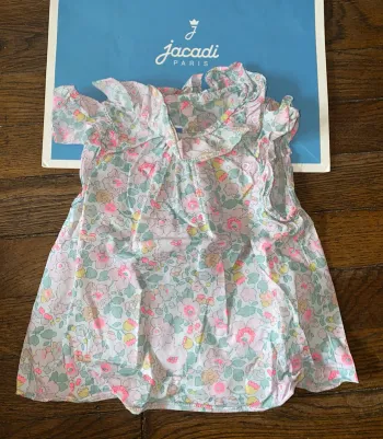 blouse liberty Jacadi 12 mois
