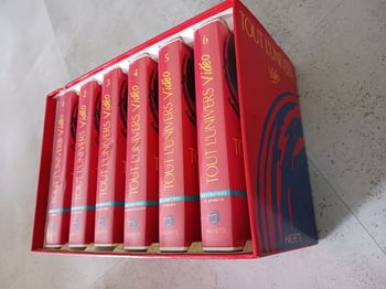 coffret 6 cassettes mathématiques VHS Tout l'univers