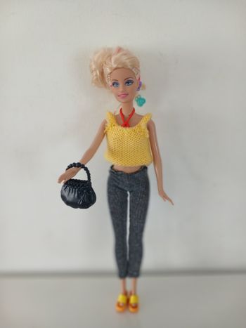 Poupée Barbie Blonde - Style Moderne & Accessoires 