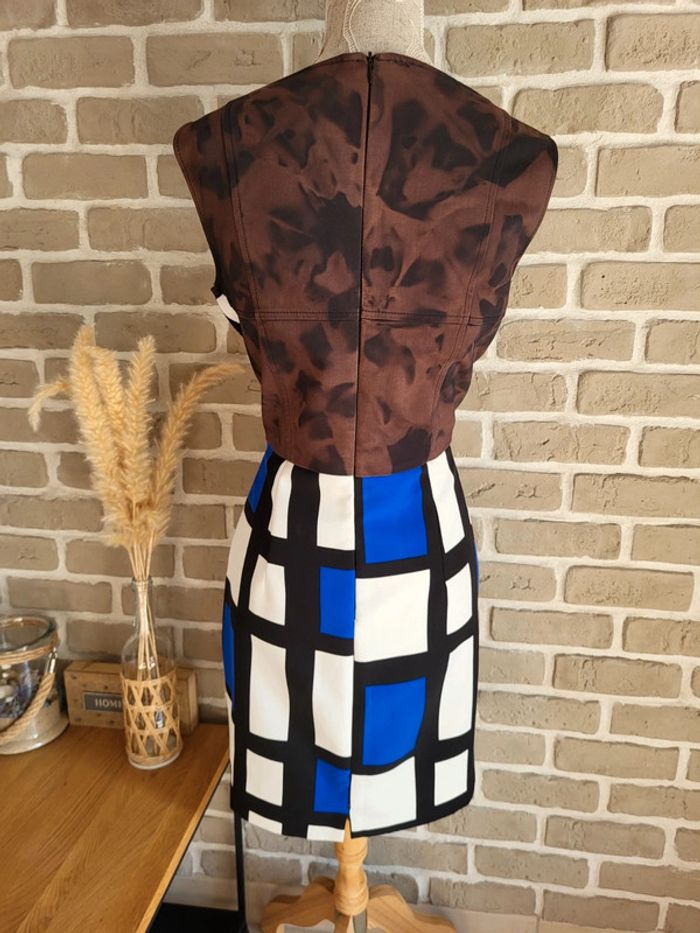Robe style Art déco Mondrian - Sandro Ferronne - photo numéro 9