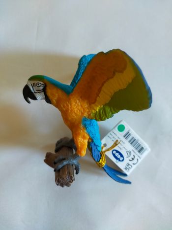 Papo  figurine Perroquet Ara Bleu