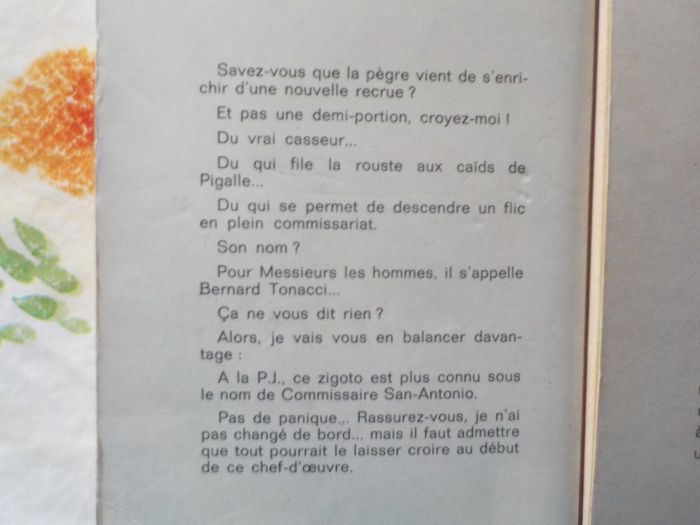 2 SAN-ANTONIO MESSIEURS LES HOMMES 1969 LA TOMBOLA DES VOYOUS 1970 - photo numéro 2