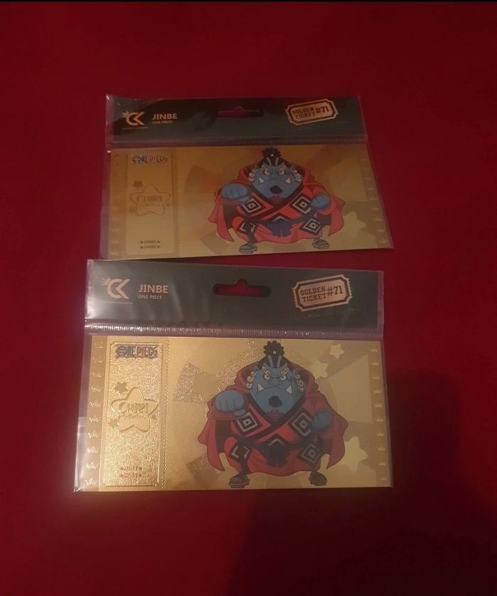 Ticket d'or jimbe one piece