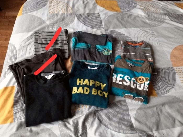 Lot pulls, sweats et sous-pulls 4/5A - photo numéro 3