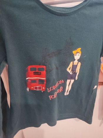 #kytie4ansfille. Tee-shirt manches longues taille 4 ans