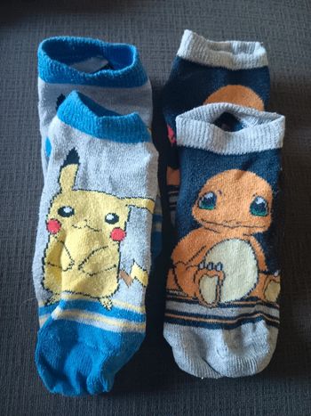 Mi chaussettes Pokemon