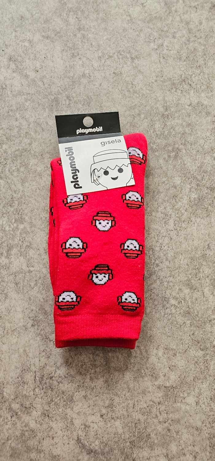Chaussettes Playmobil neuves – modèle Gisela