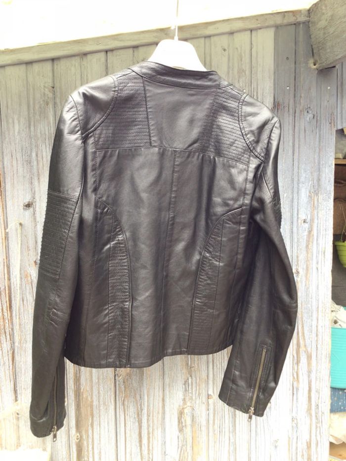Veste en cuir -  Nafnaf - photo numéro 3