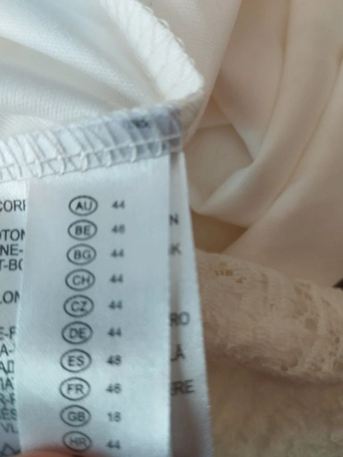 Robe broderie yessica écru taille 44 - photo numéro 6